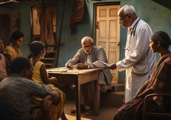 Ration at Old Age Home for 1 month